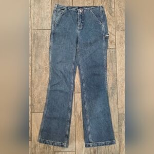 Tommy Hilfiger Vtg 2000's Y2k Cargo Carpenter Jeans Sz 5